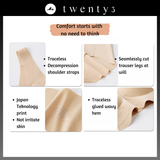 Aqua Skin Bra Set - Free Size