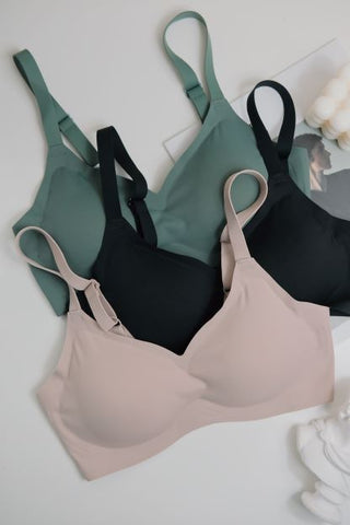 Hyaluronan Seamless Push-up Bra with back