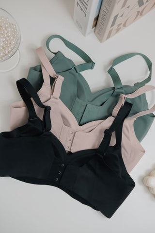 Hyaluronan Seamless Push-up Bra with back