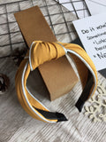 Knot Sideline Headband Mustard