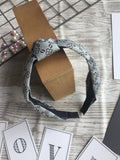 Knot Headband Gray