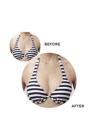 Triangular Waterproof Invisible Bra Floral