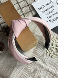 Knot Sideline Headband Pink