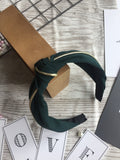 Knot Sideline Headband Green